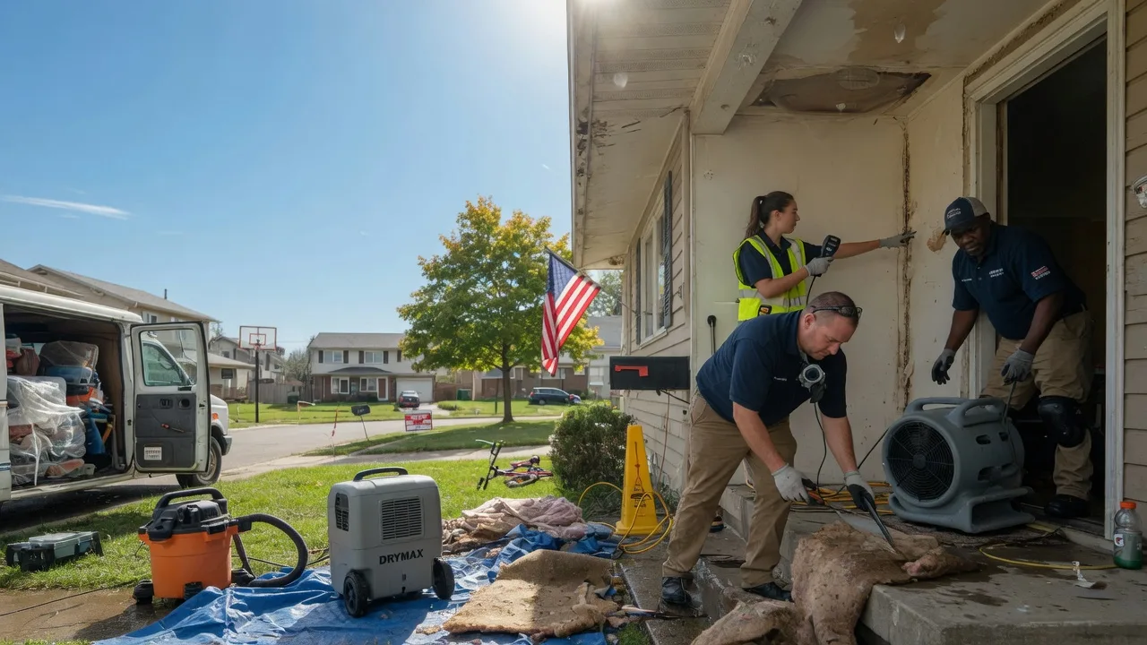 Water Damage Restoration in De Tour Village, MI near me